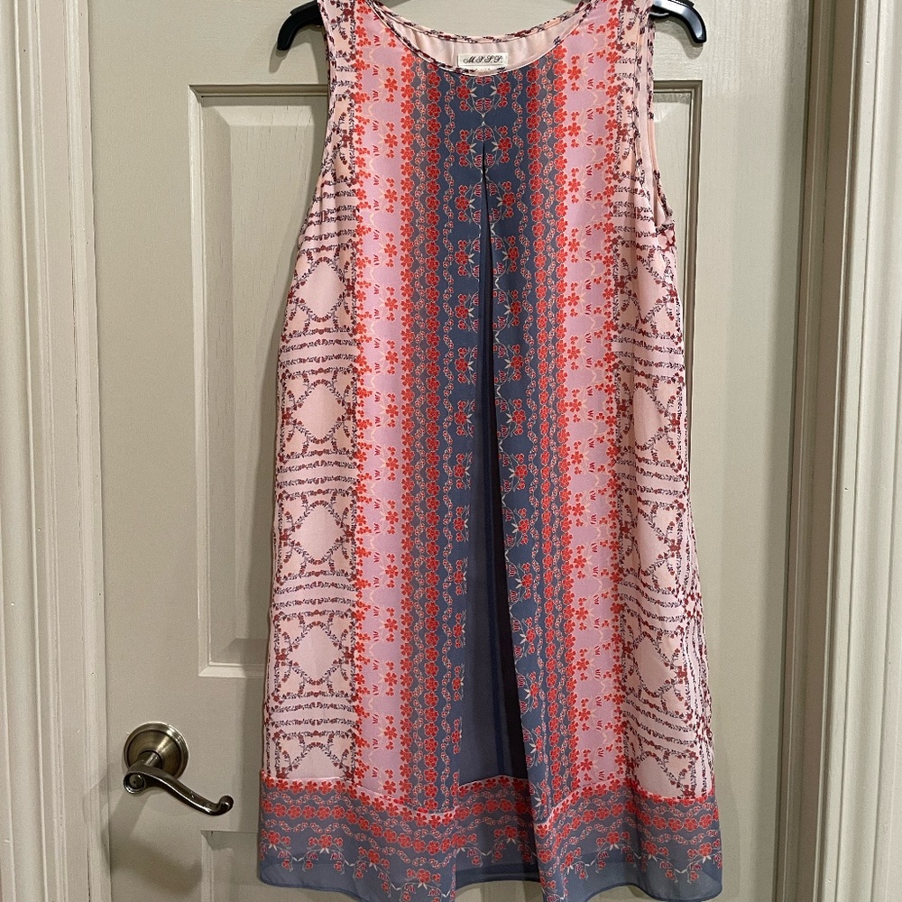 Max Studio Speciality Product Floral Patterned A-Line Shift Dress